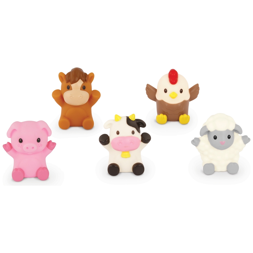 Bauernhof-Freunde Fingerpuppen & Farbwechsel-Badespielzeugbuch