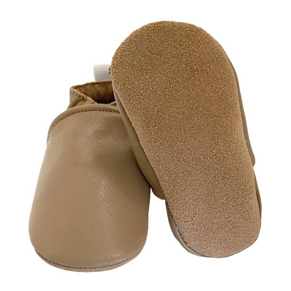 Babysteps leren babyslofjes camel