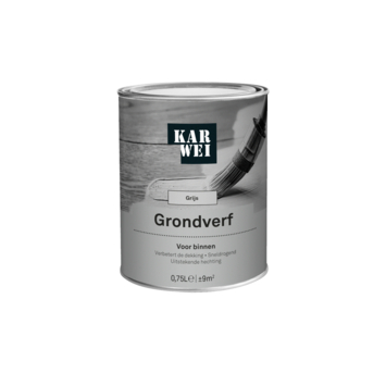 KARWEI grondverf voor binnen grijs 750 ml