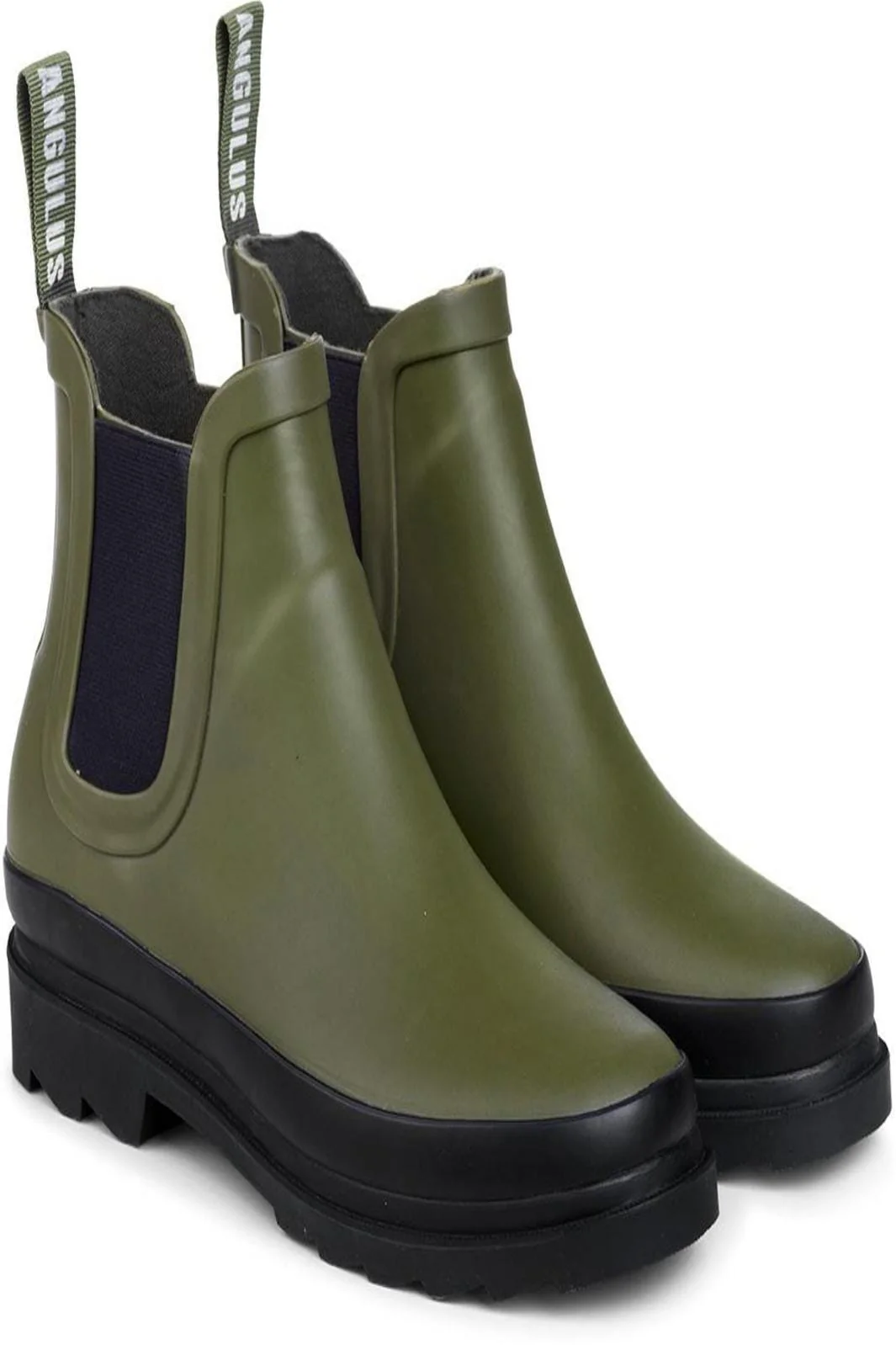 Angulus Gummistøvle Olive 0002
