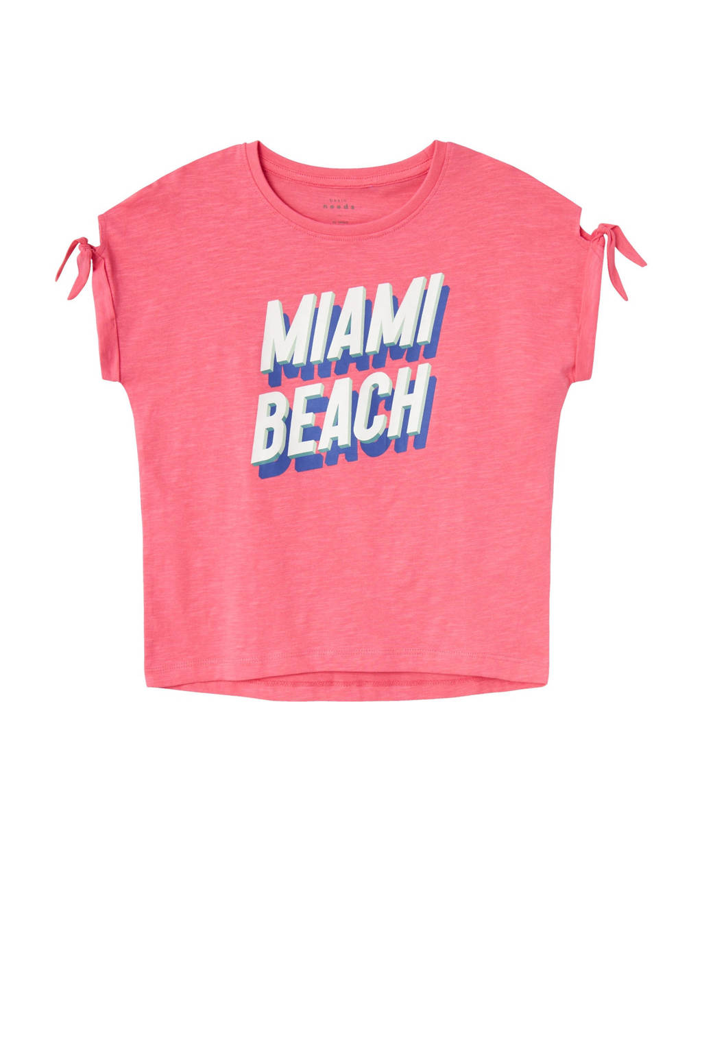 NAME IT T-shirt NKFVEET met printopdruk zoetroze