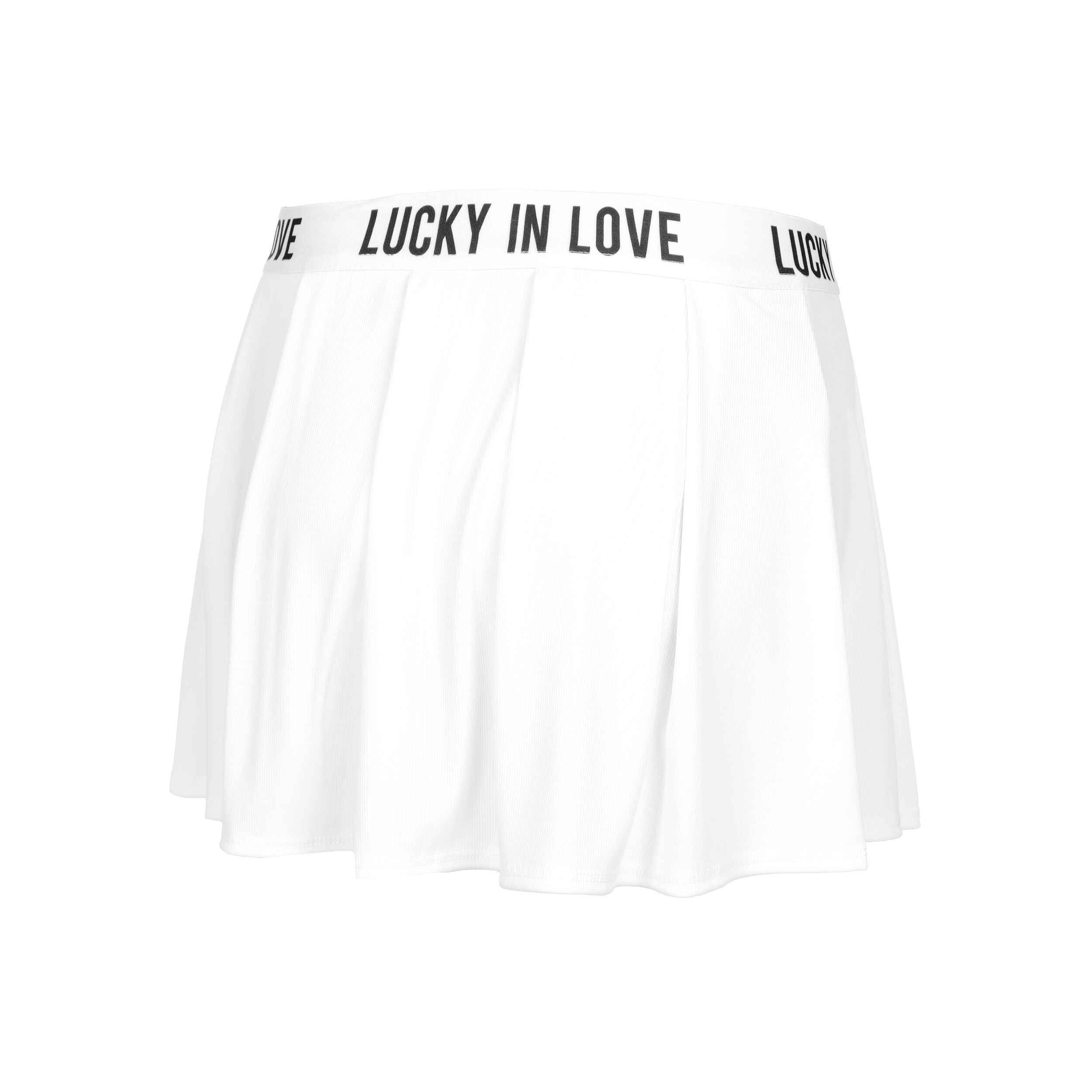 Lucky in Love Let's Get It On Jupe Femmes - Blanc , Noir