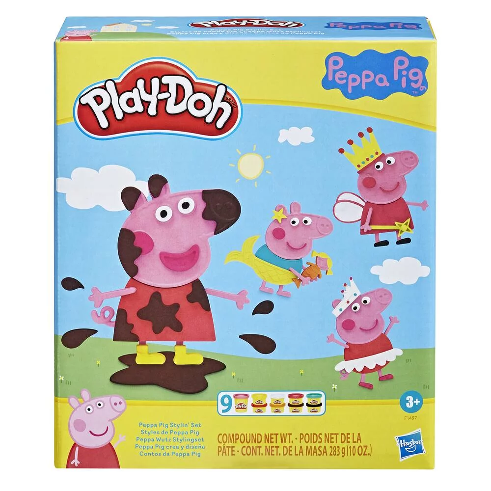 PLAY DOH STYLES DE PEPPA PIG