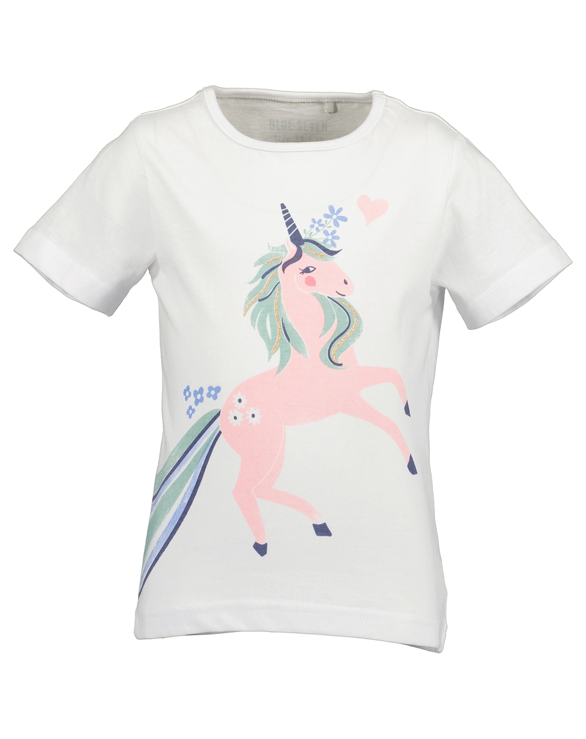T-Shirt UNICORN in weiß