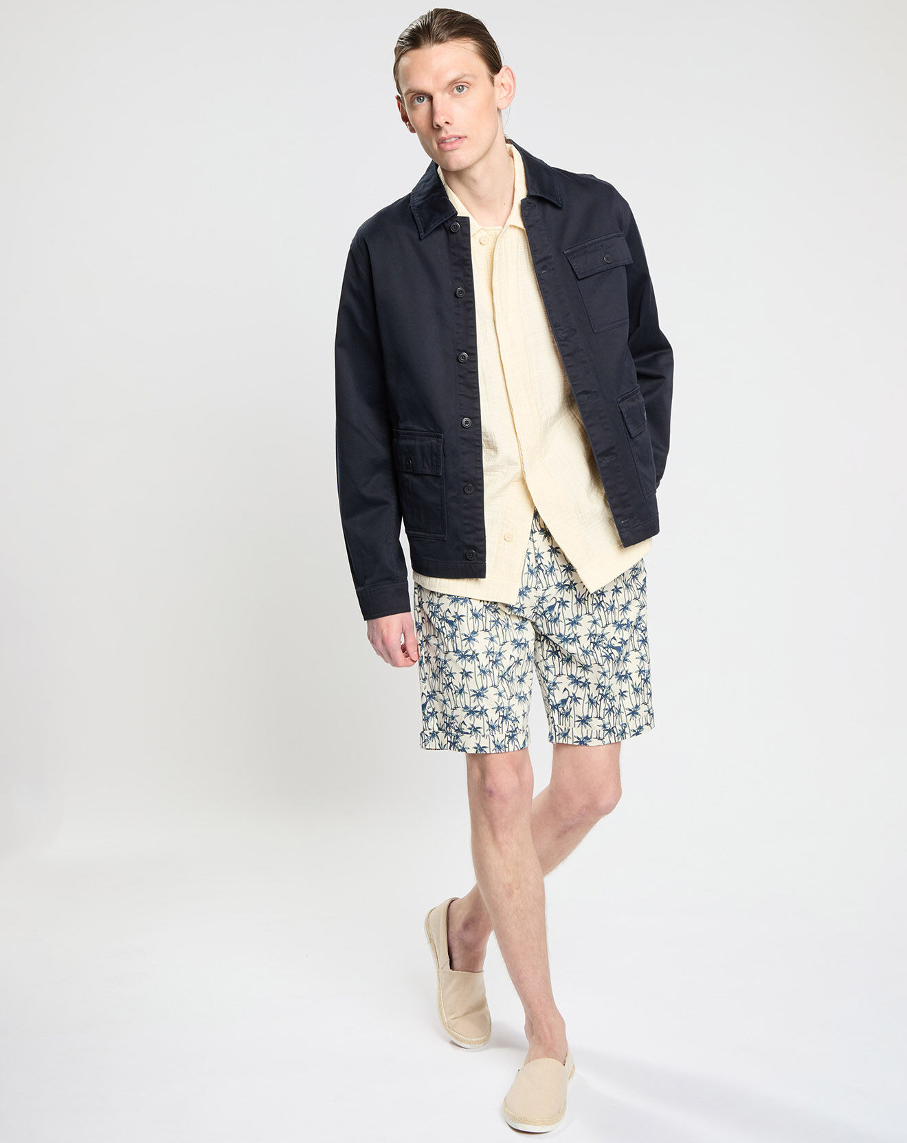 Scotch & Soda Veste Field bleu marine