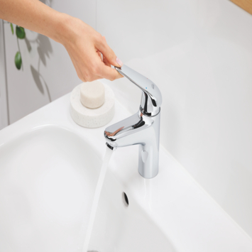 Grohe Wastafelmengkraan Swift L-size  met Waste Chroom