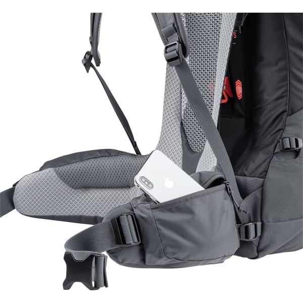 Sac à dos randonnée DEUTER FUTURA AIR TREK 50 + 10 NOIR/GRAPHITE