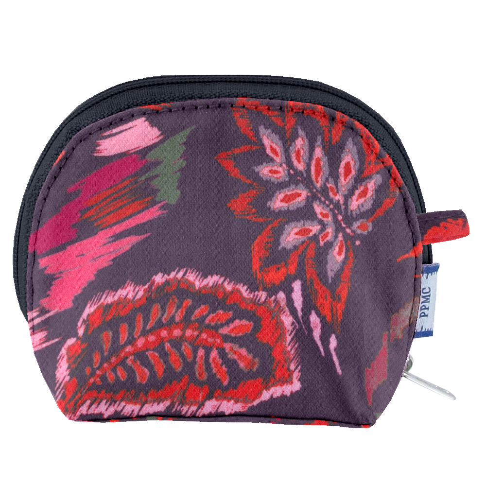 Porte-Monnaie À Soufflet Purple D'amour