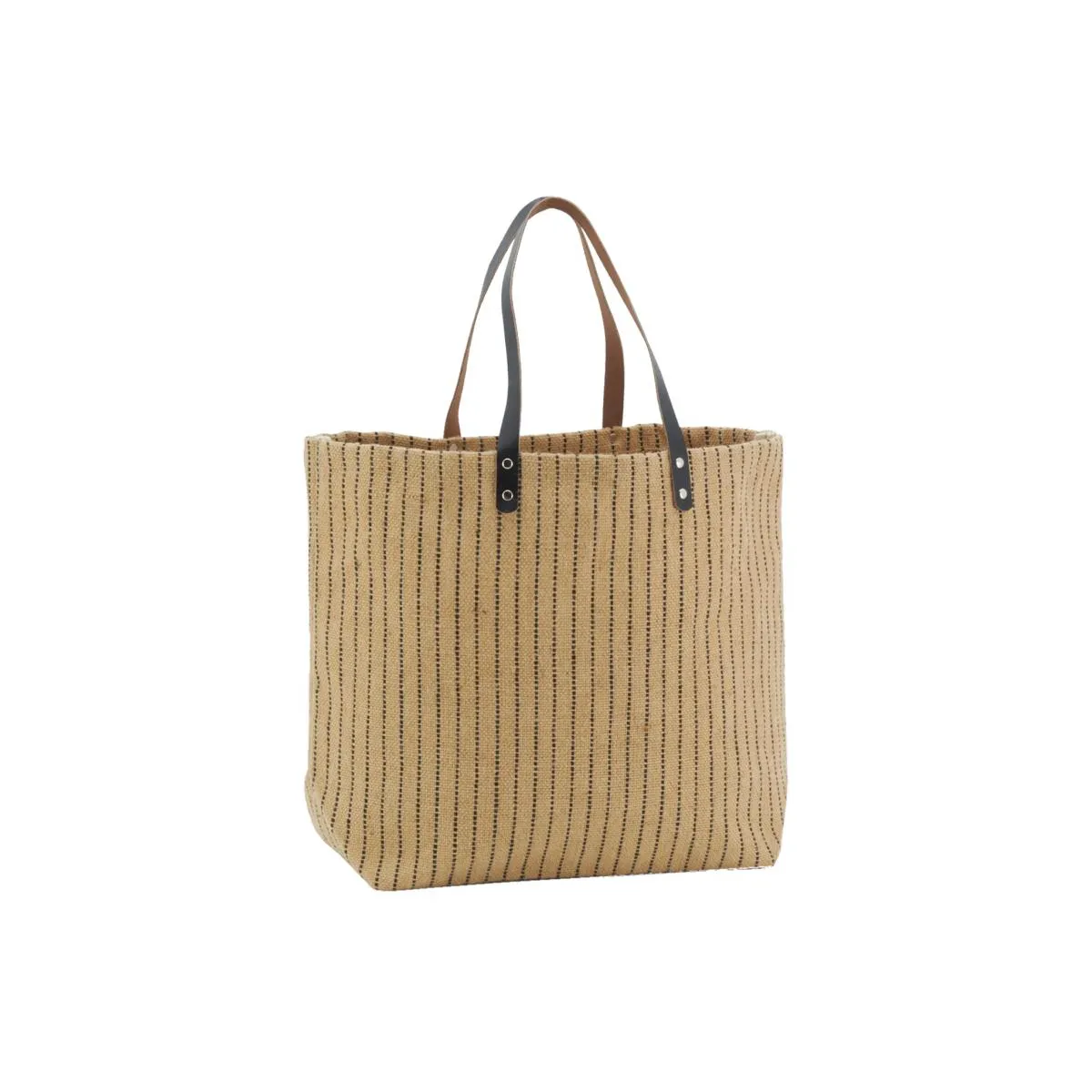 Sac à mains Aubry Gaspard - Jute à rayures