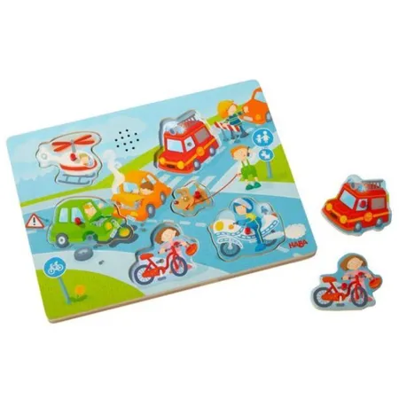 HABA 303180 Sound-Greifpuzzle In der Stadt