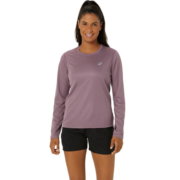 T-shirt trail ASICS CORE LS TOP W MAUVE