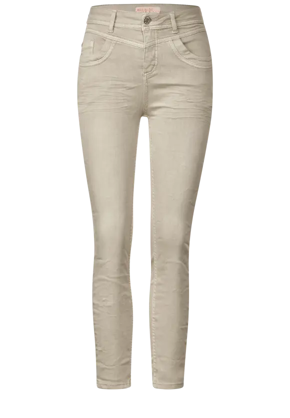 Slim Fit Color Jeans - soft sand washed