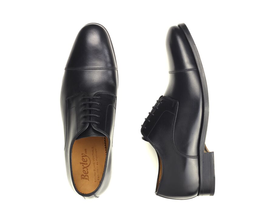 Derbies homme Noir semelle cuir - GILWELL