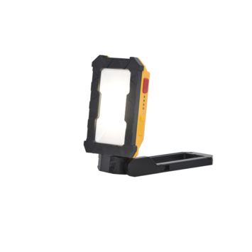 LUTEC werklamp Peni zwart/geel 2W