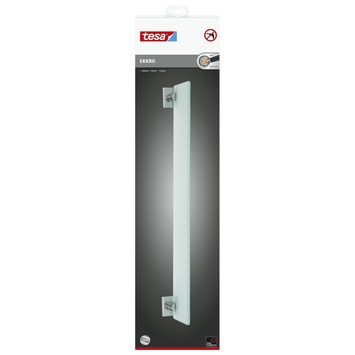 Tesa Ekkro glazen planchet gesatineerd glas chroom