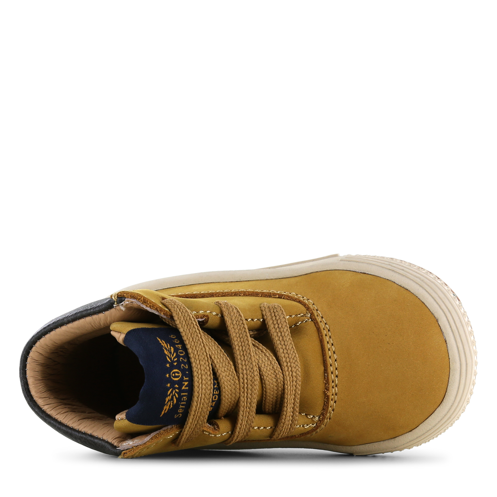 Shoesme okergeel chunky schoentje Microleer | Jongens schoenen