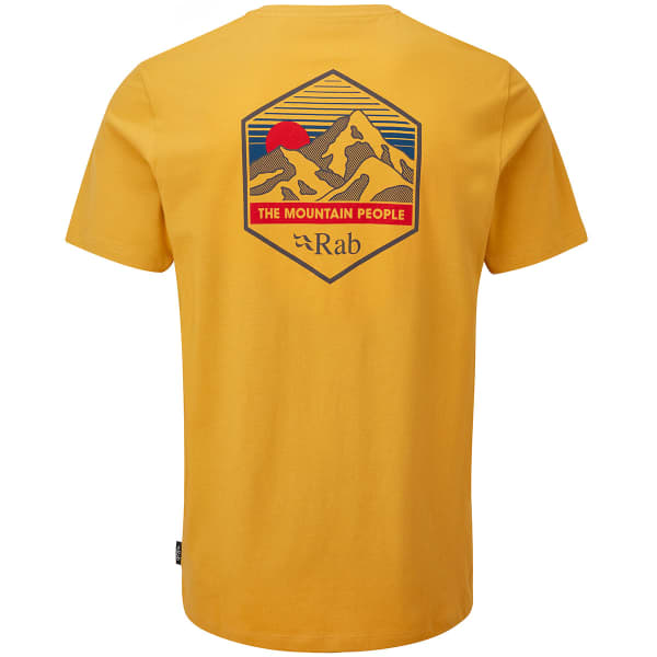 T-shirt RAB STANCE MOUNTAIN PEAK TEE SAHARA
