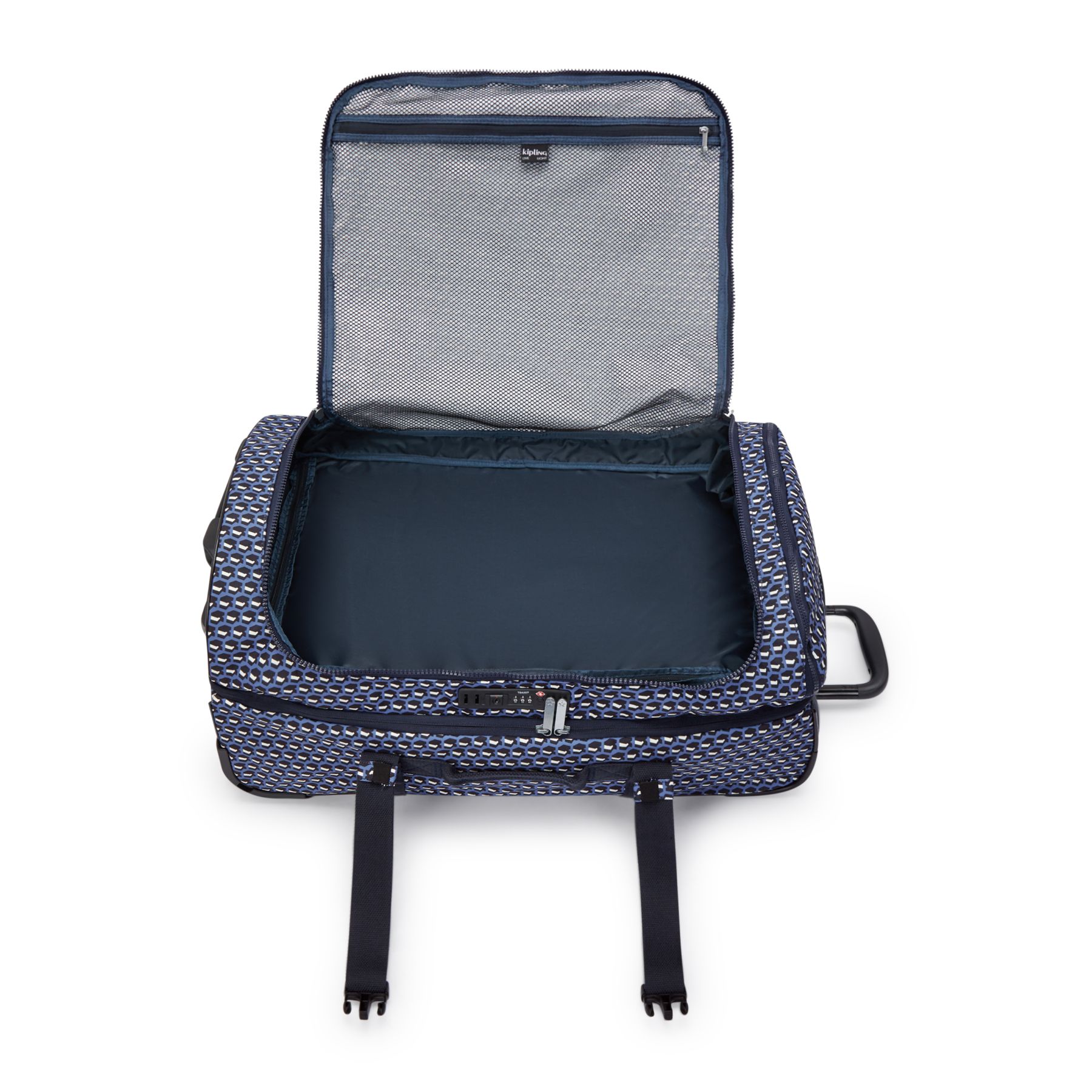 AVIANA M Valise à roulettes de taille moyenne avec sangles ajustables - 3D K Blue