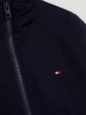 Jaqueta Hilfiger Monotype com gola alta acolchoada