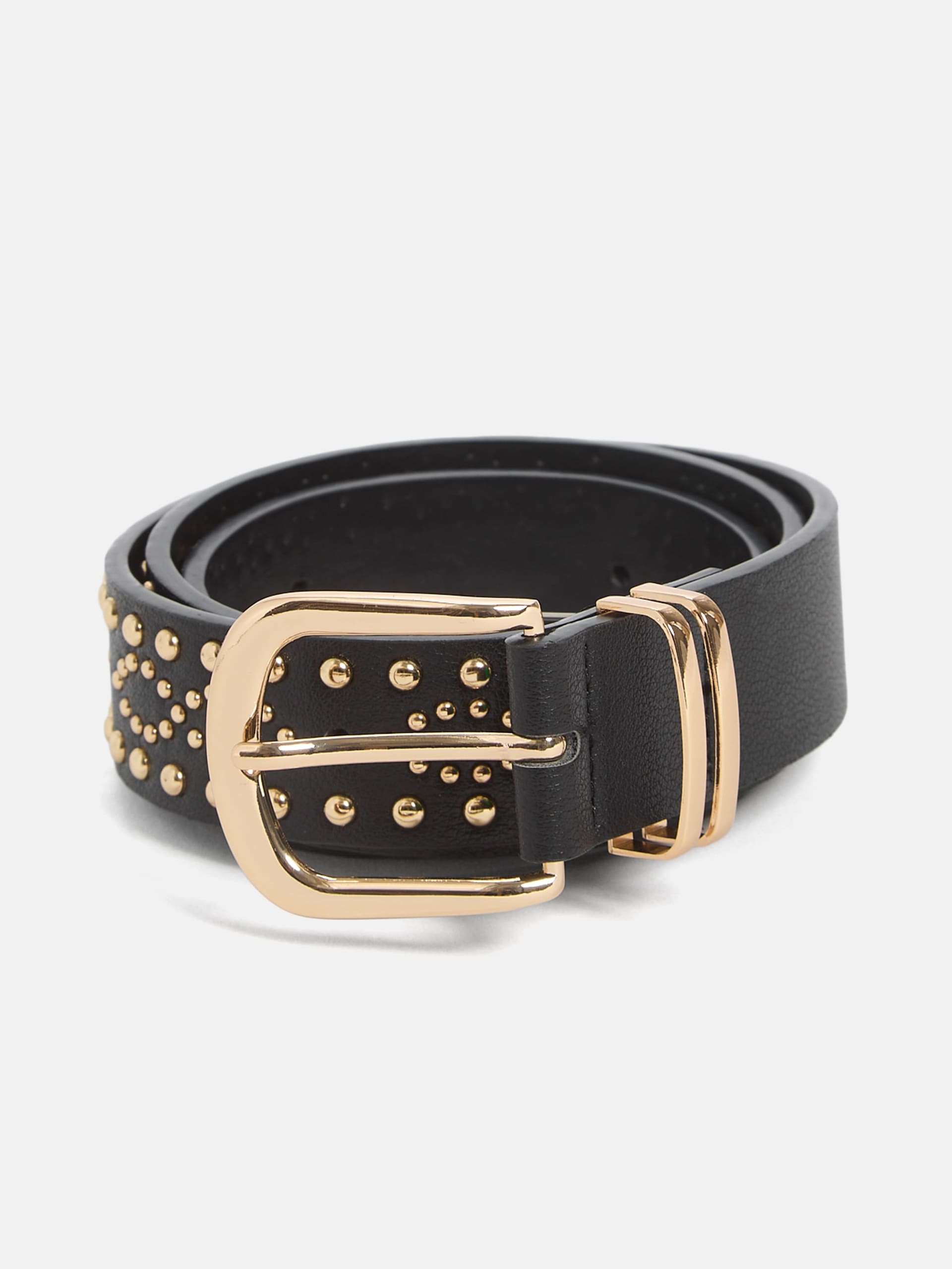 Cinto Jolene com tachas douradas