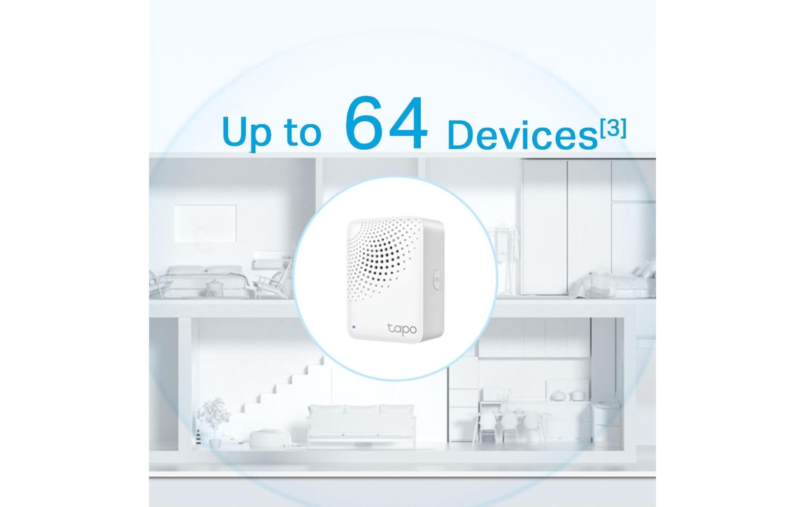 Smart Hub mit Klingelton Tapo H100Tapo Smart IoT Hub mit Klingelton