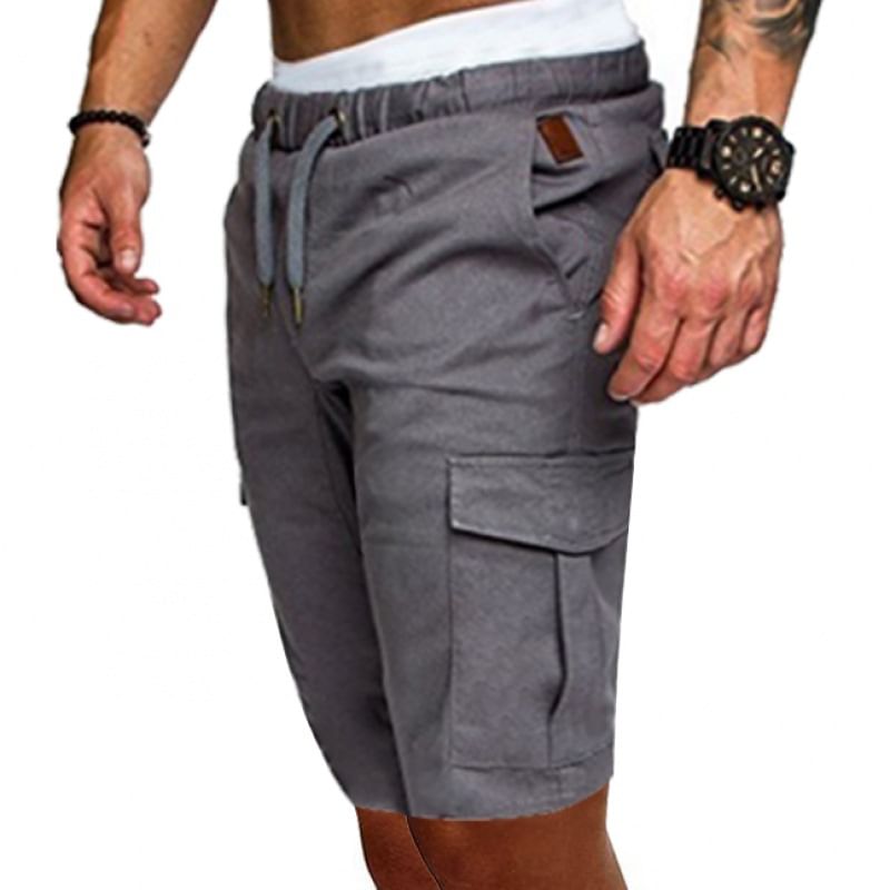 Sheck - Losse taille-cargoshorts met trekkoord
