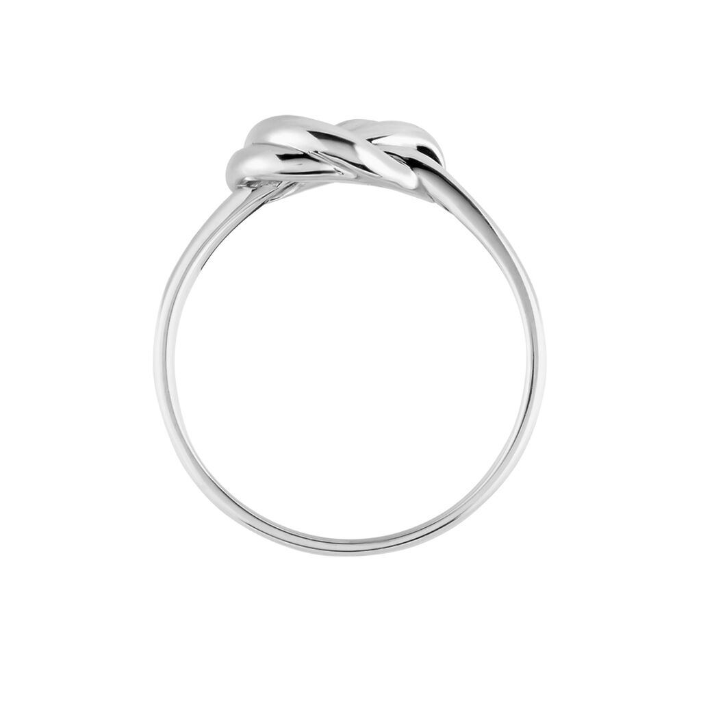Bague Seasaidh Argent Blanc