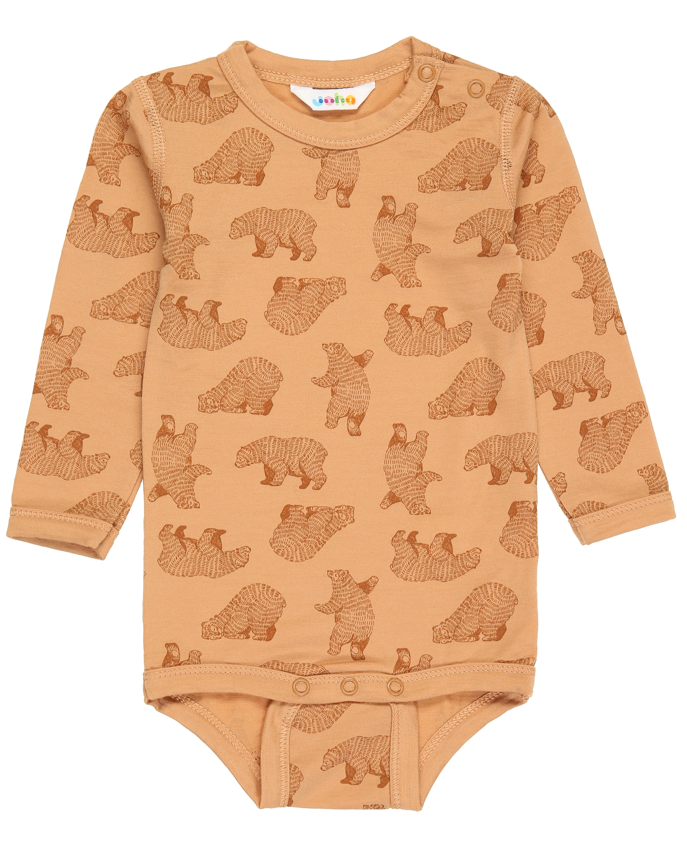 Langarm-Body 620 - BEAR AOP in copper