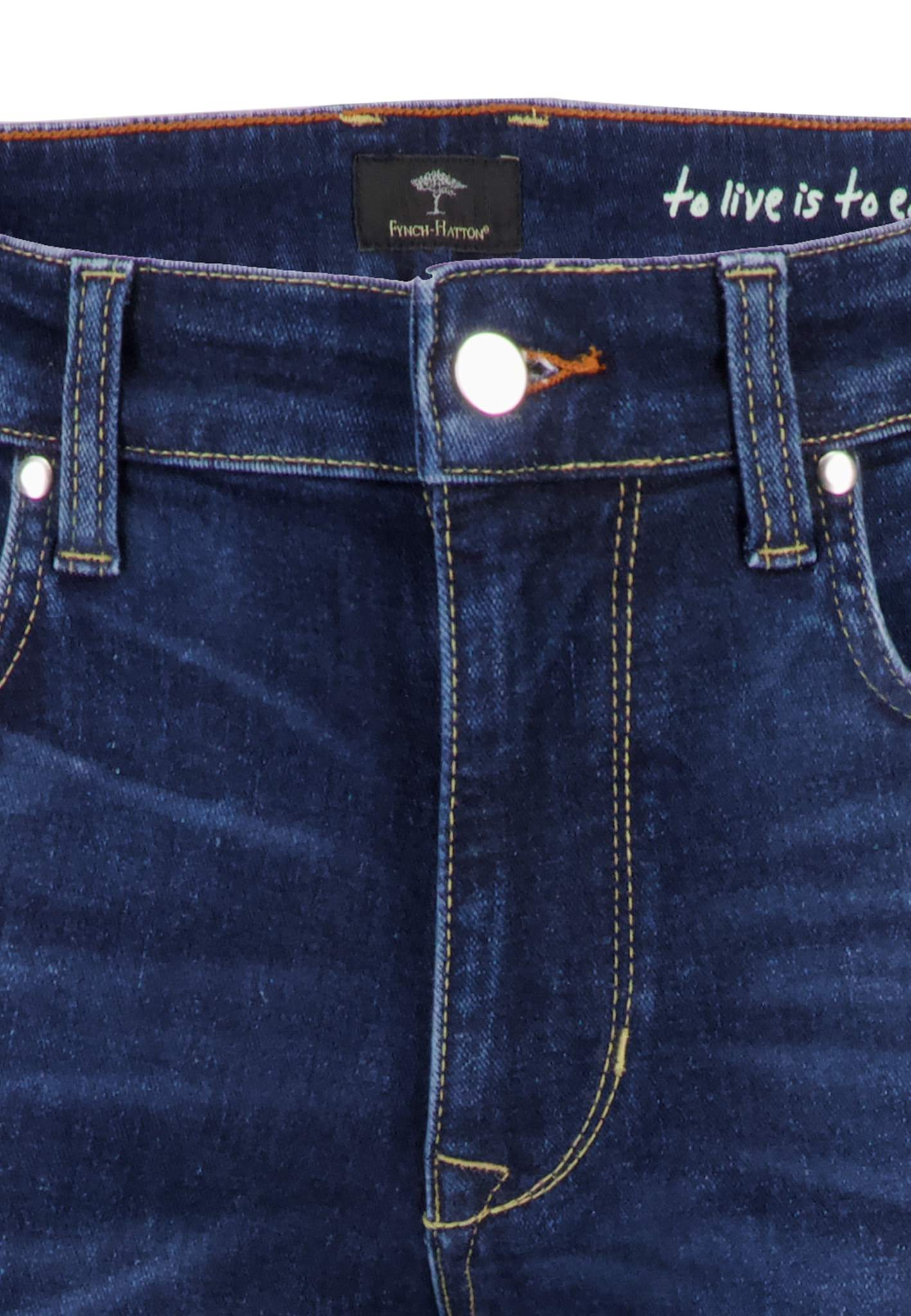 FYNCH-HATTON Tapered-fit-Jeans , im Five-Pocket Style