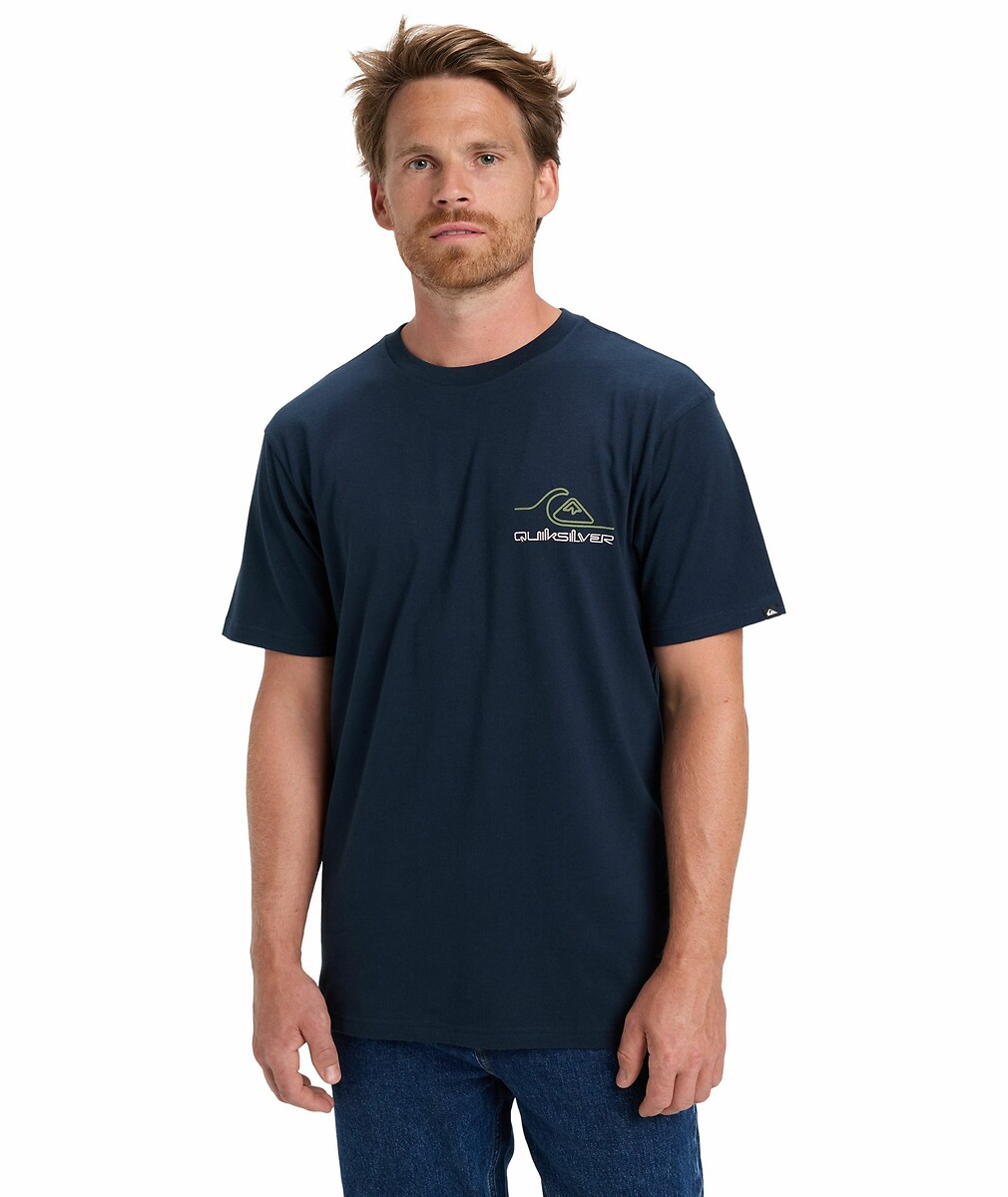 Camiseta de manga curta QUIKSILVER Light Waves