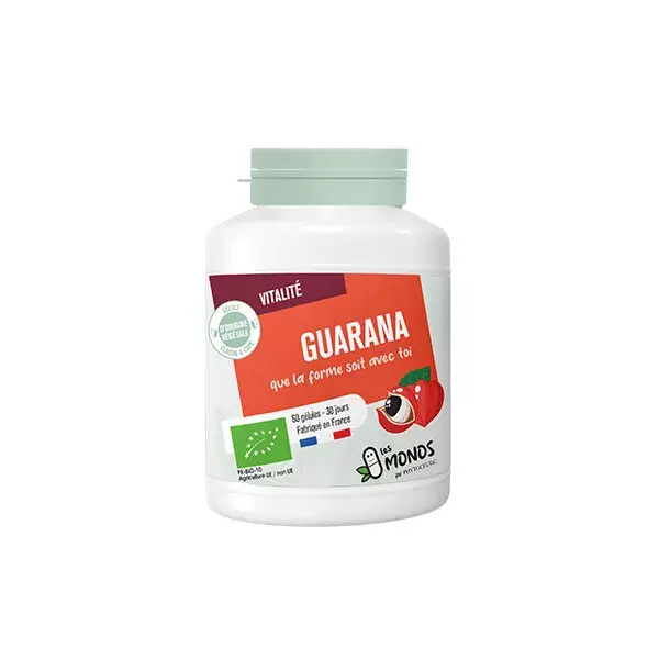 Monos de Guaraná Orgânico Phytoceutic, Vitalidade, 60 Cápsulas