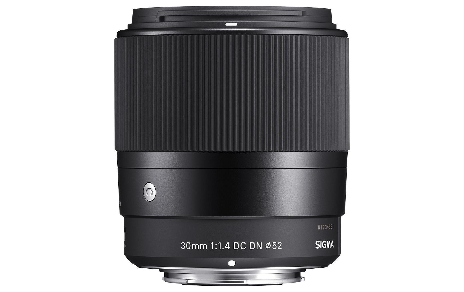 Festbrennweite 30mm F/1.4 DC DN – Canon EF-M<br>Hervorragende optische Leistung in kompaktem Design