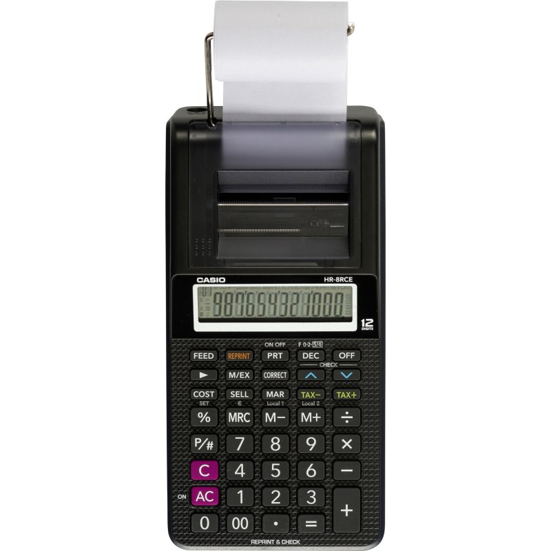 Calculatrice imprimante Casio HR-8RCE