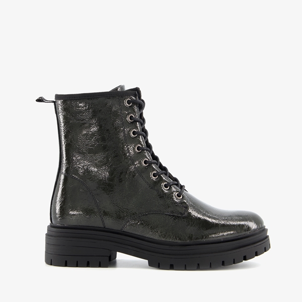 Blue Box dames lak veterboots