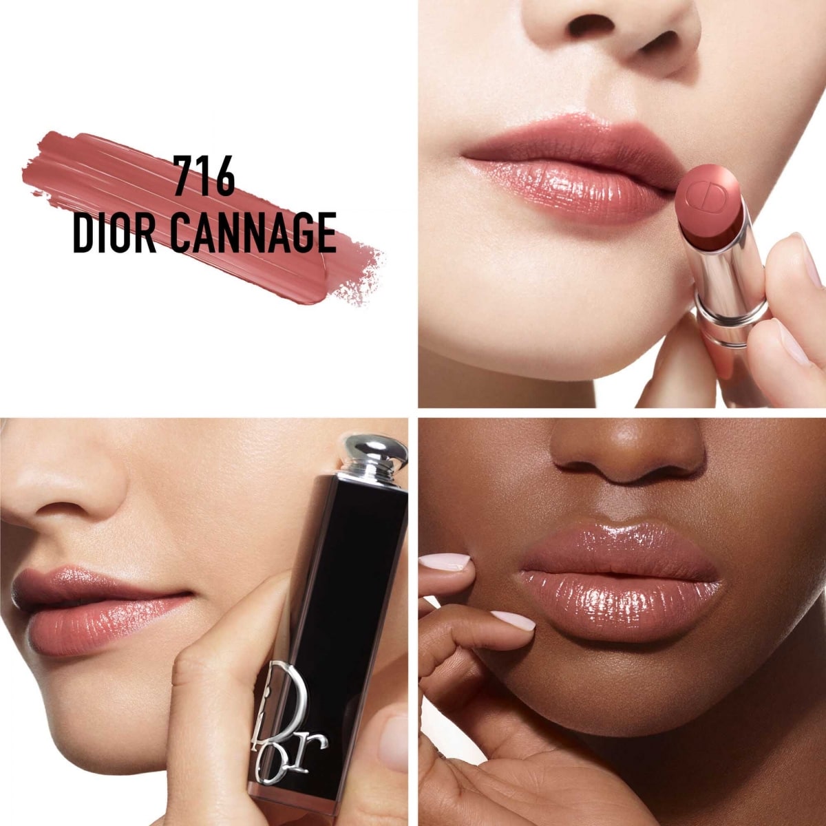 Dior Addict Dior Addict Rouge à Lèvres Brillant - 90 % d'Origine Naturelle - Rechargeable
