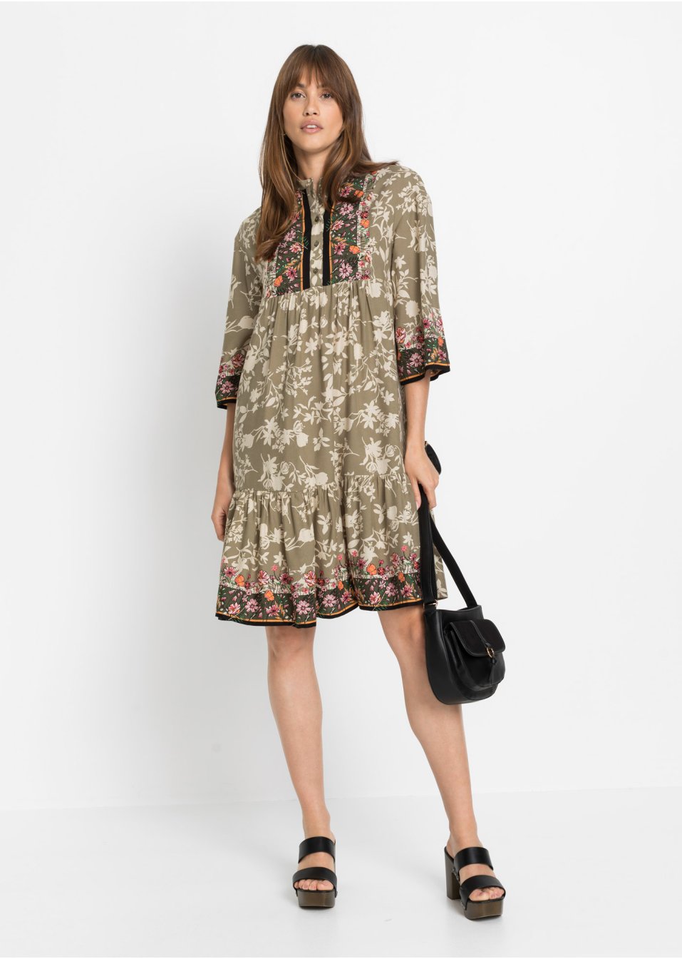 Robe-tunique en viscose