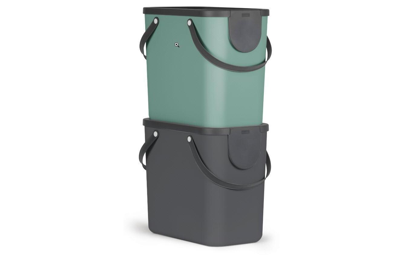 Recyclingbehälter Albula 25 l, Mistletoe GrünGrünes Recyclingsystem