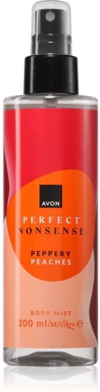 Avon Perfect Nonsense Peppery Peaches Geparfumeerde Bodyspray 200 ml