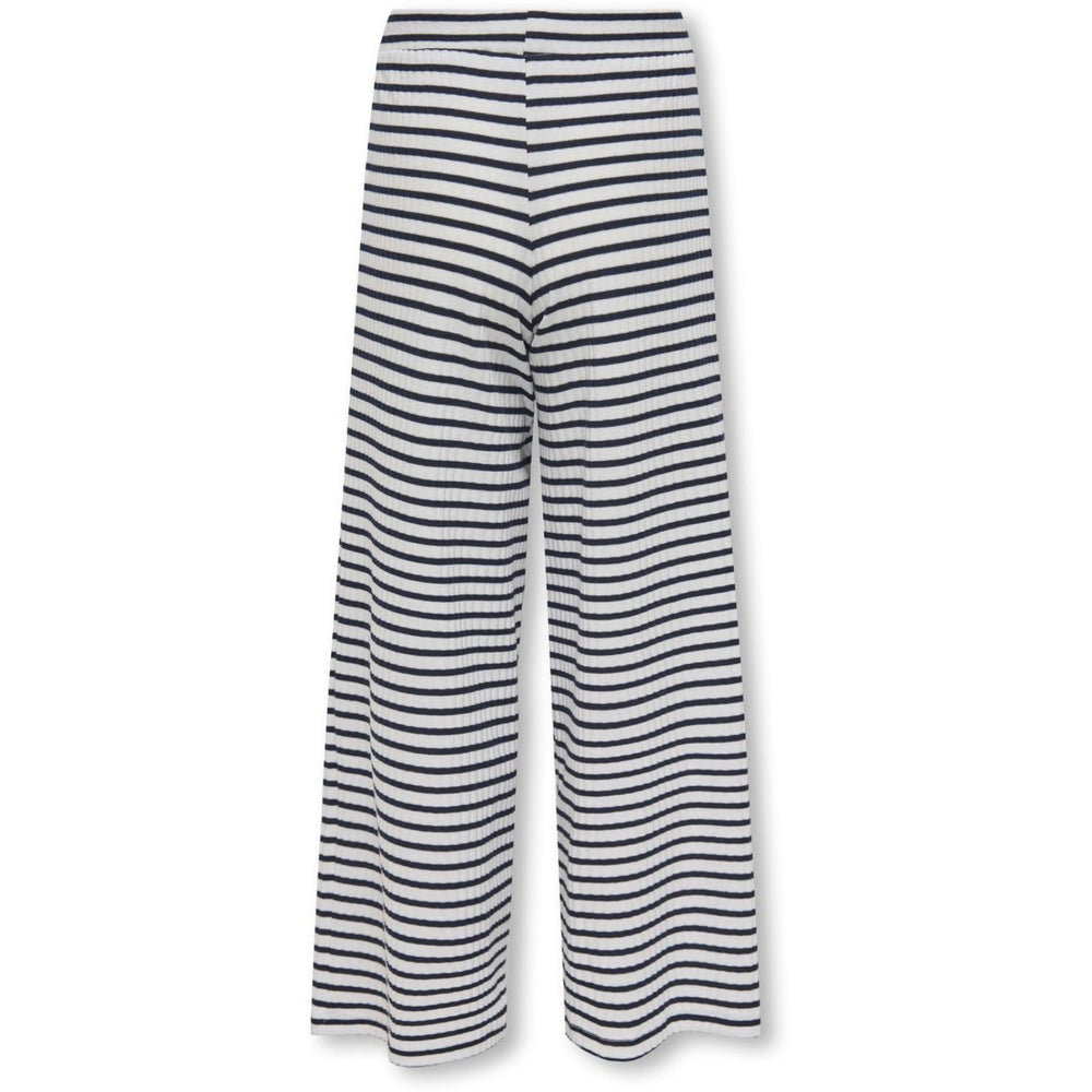 Køb kids ONLY Cloud Dancer Night Sky Nella Striped Bukser