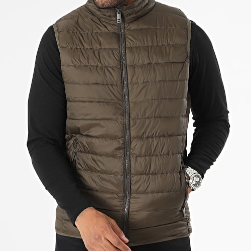 Veste Sans Manches Vert Kaki