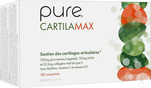Pure Cartilamax Soutien Des Cartilages Sains 180 Comprimés