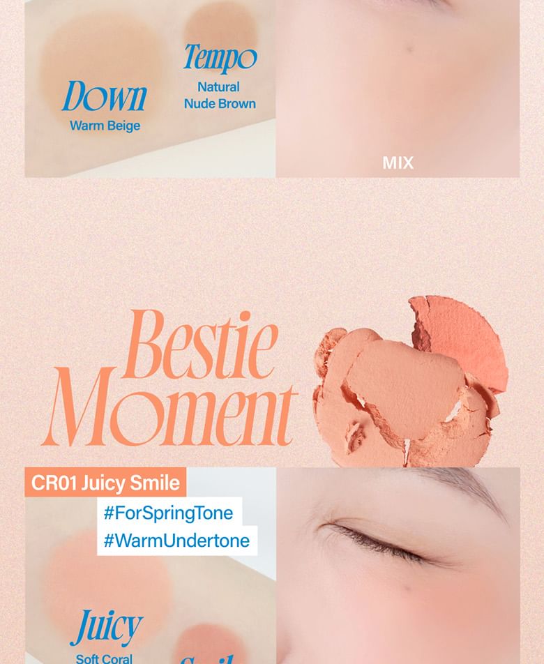 fwee - Mellow Dual Blusher - 12 kleuren