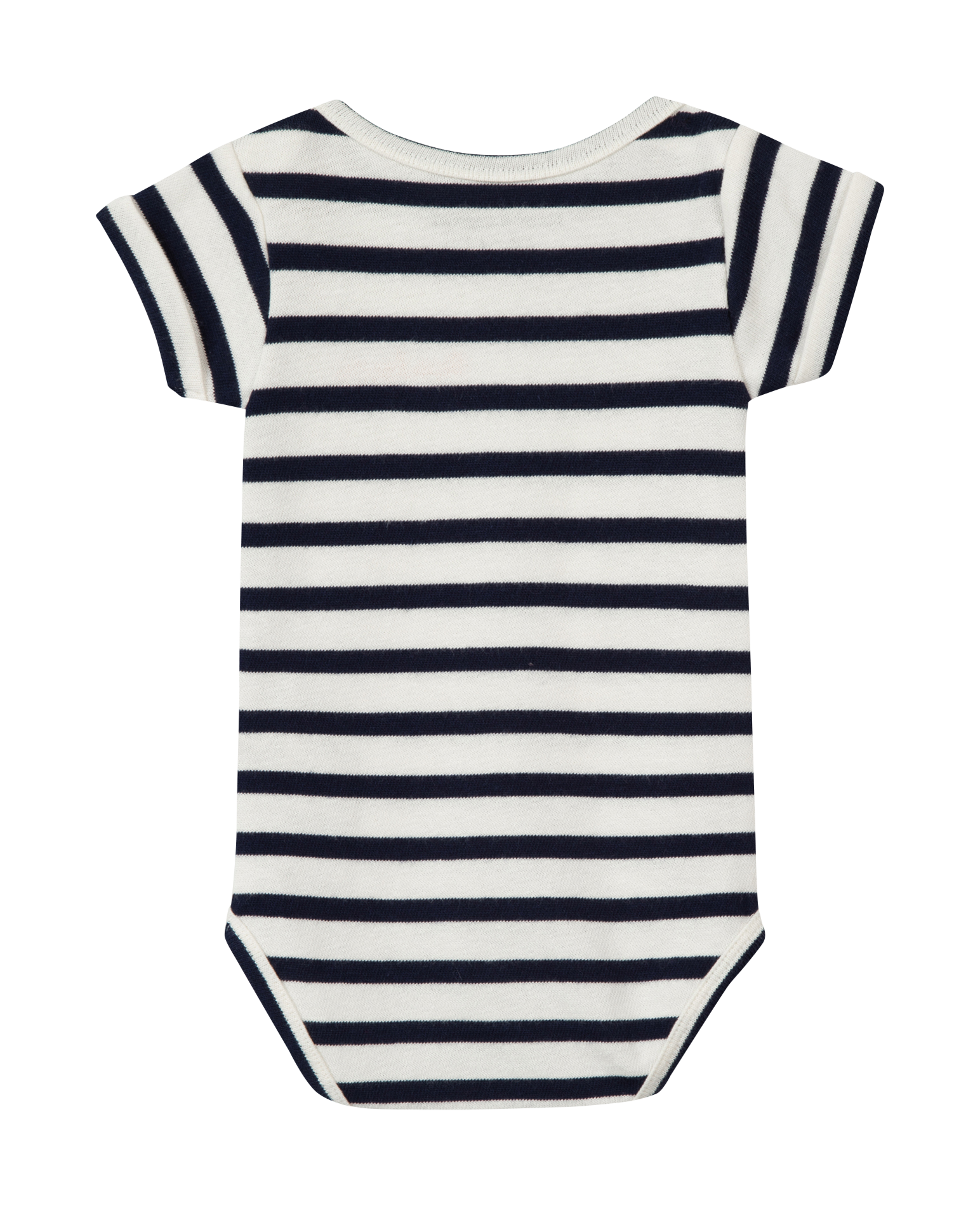 CALMETTE BONJOUR - Body en coton à rayures | Blanc