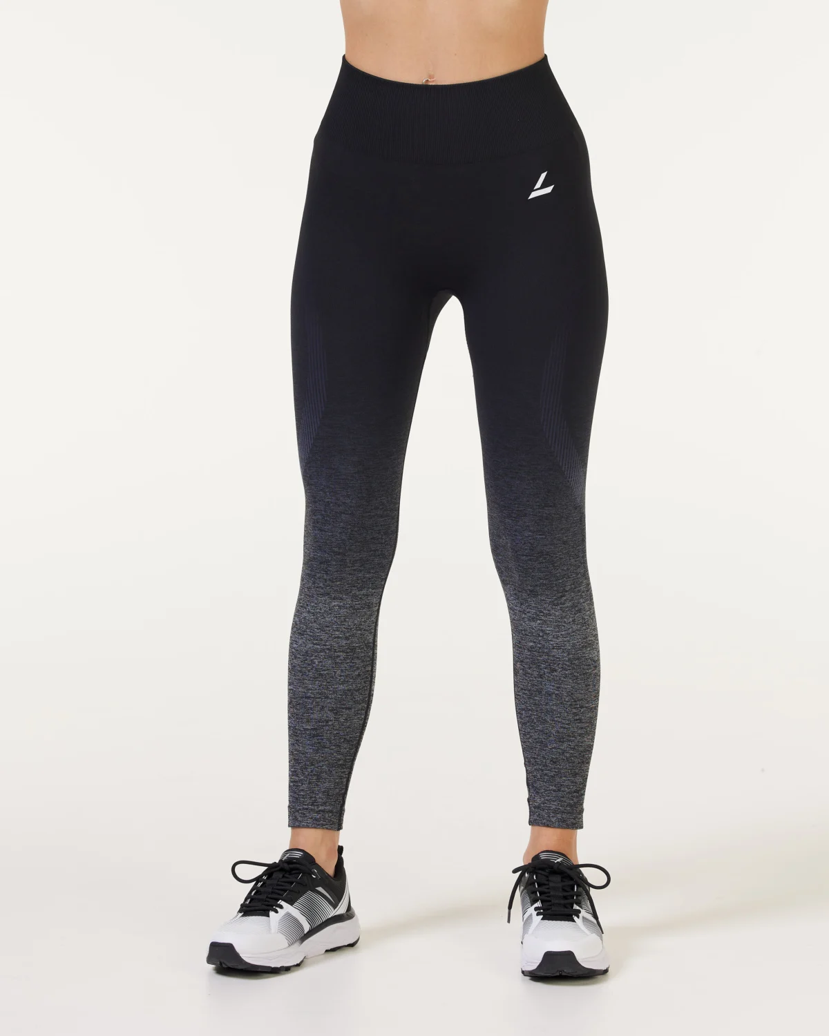 LEVITY Fade Seamless Tights Black Ombre