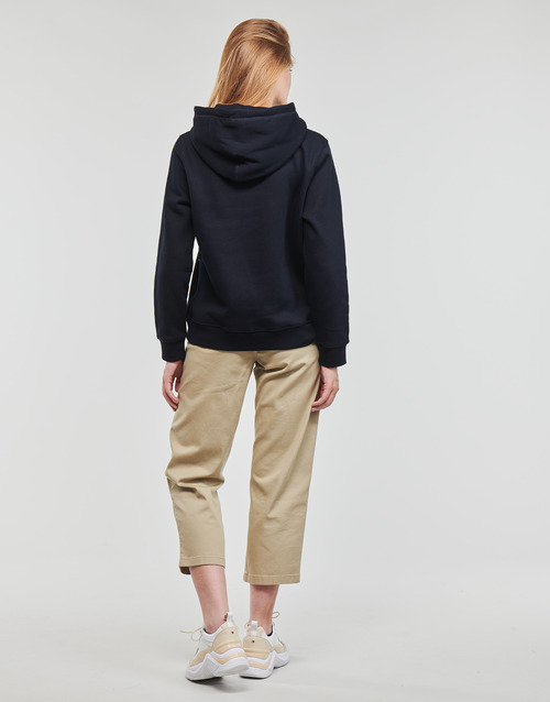 Tommy Hilfiger - REG MONOGRAM EMB HOODIE LS - Marine