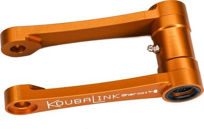 Biellette de suspension Koubalink Kit de rabaissement de selle (25.4 mm) orange