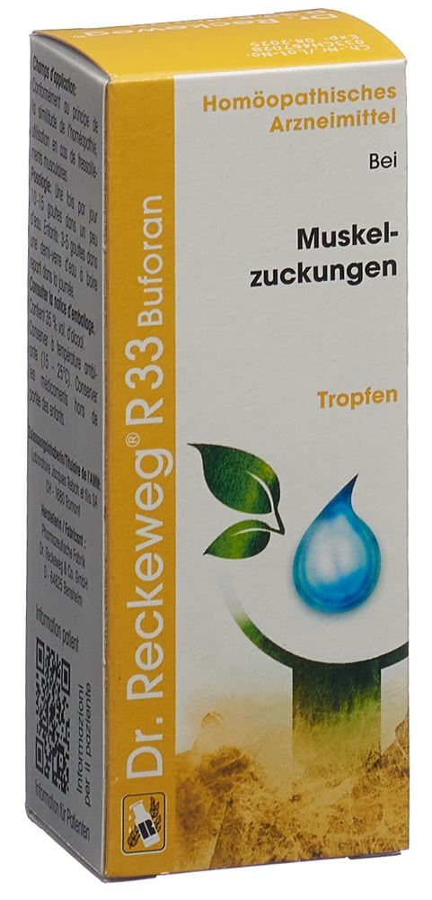 RECKEWEG R33 Buforan<br>50 ml, Flasche, Tropfen zum Einnehmen, Flüssigkeit