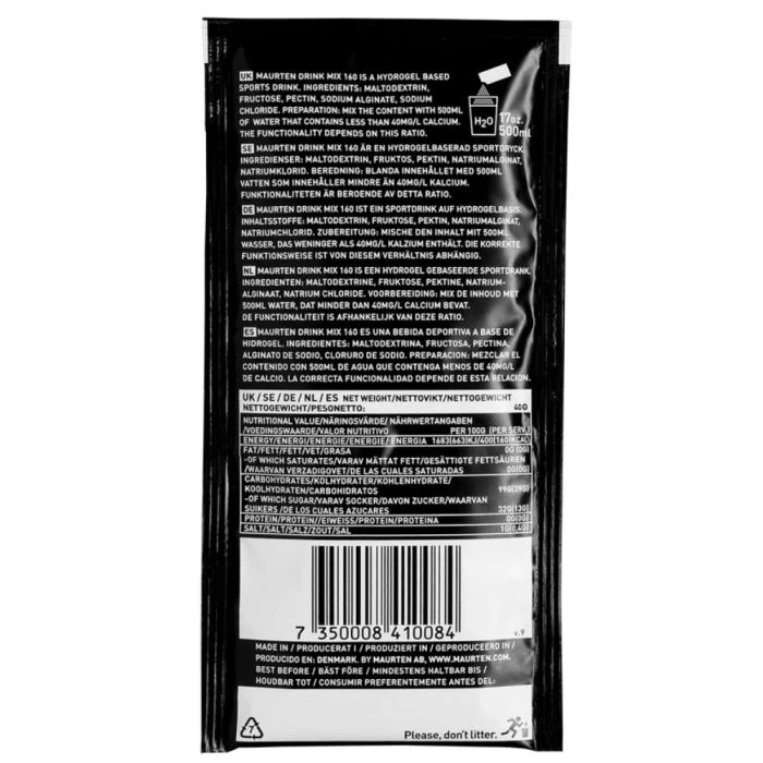 Maurten Unisex Energi Drink Mix 160 - 18 Servings
