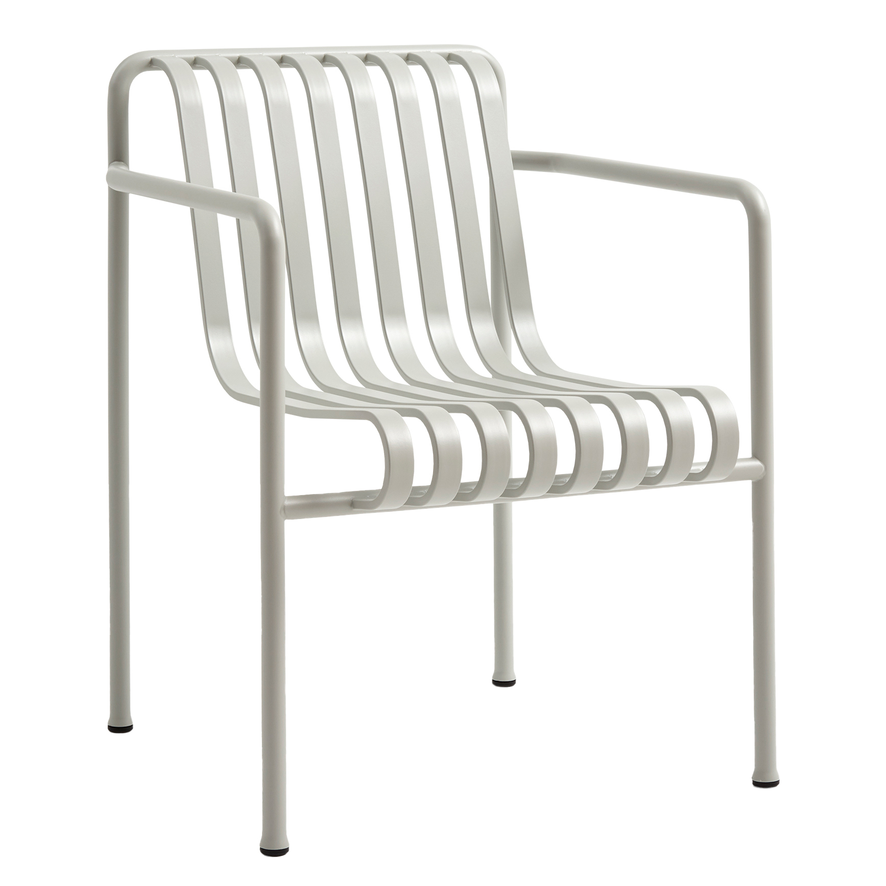 Tuinstoel Palissade Dining met armleuning sky grey