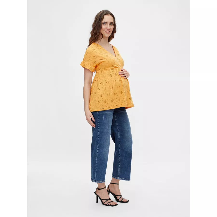 mama;licious Stillshirt TESS MLDINNA Marigold